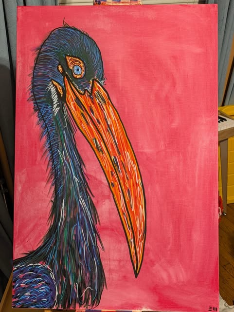 Spoonbill Study
